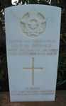 Headstone of Lac D N Mc Donald killed in the crash of Anson W2095 
Mallala War Cemetery. 
Photo Rod Farquhar.